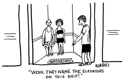 Elevator named Wednesday