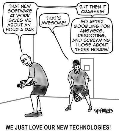 New technology is great…or is it?