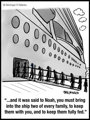 It was said to Noah