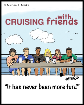 Cruising with friends